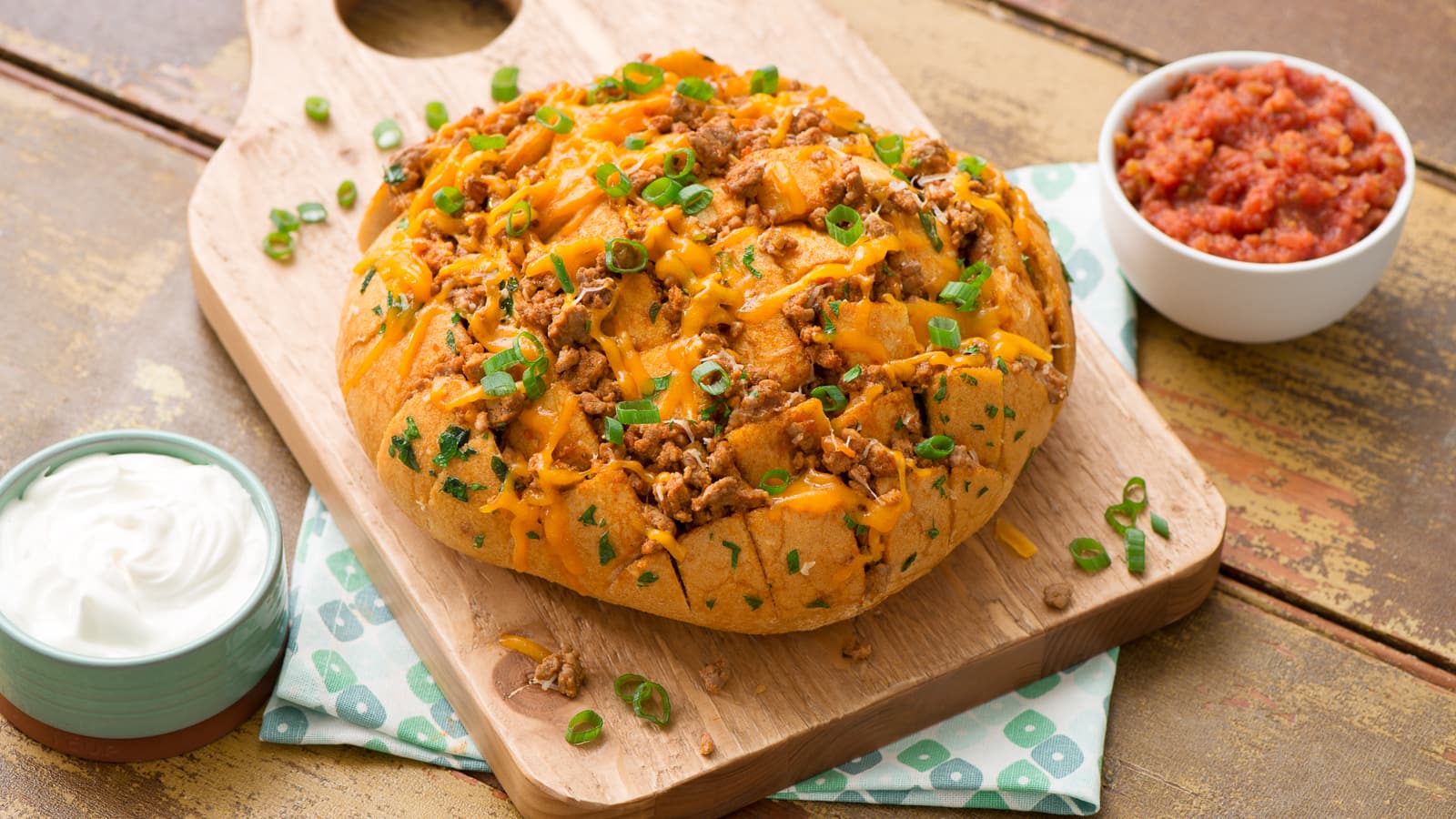 Pull-Apart Taco Bowl